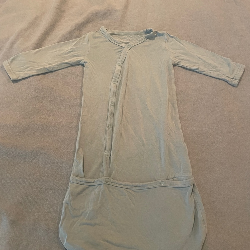 Kids Light Blue gown. Kyte baby